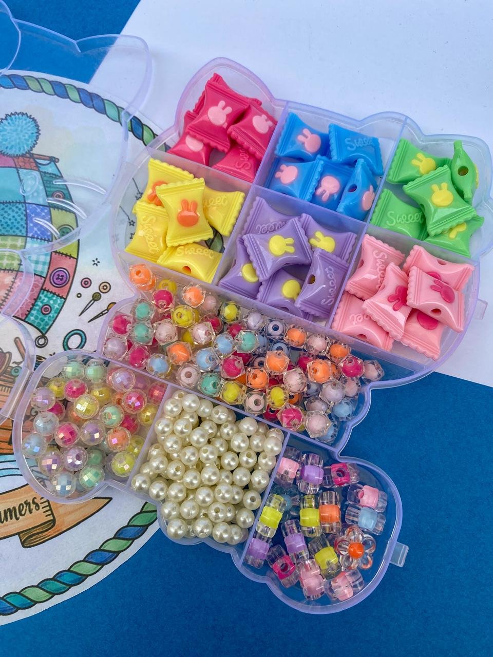 Kitty toffee Beads Box