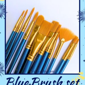 Blue Brush Set