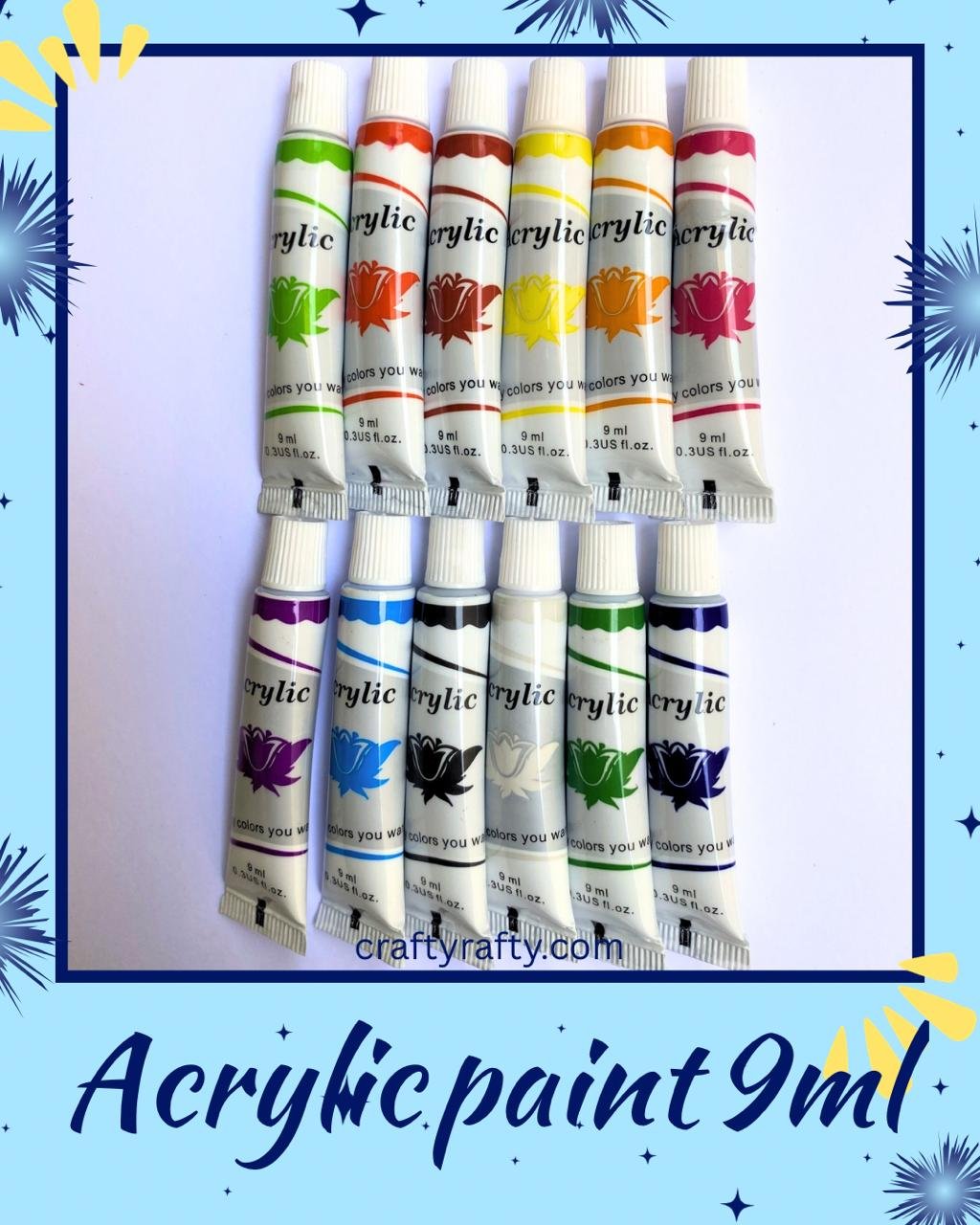 Acrylic paint 9ml